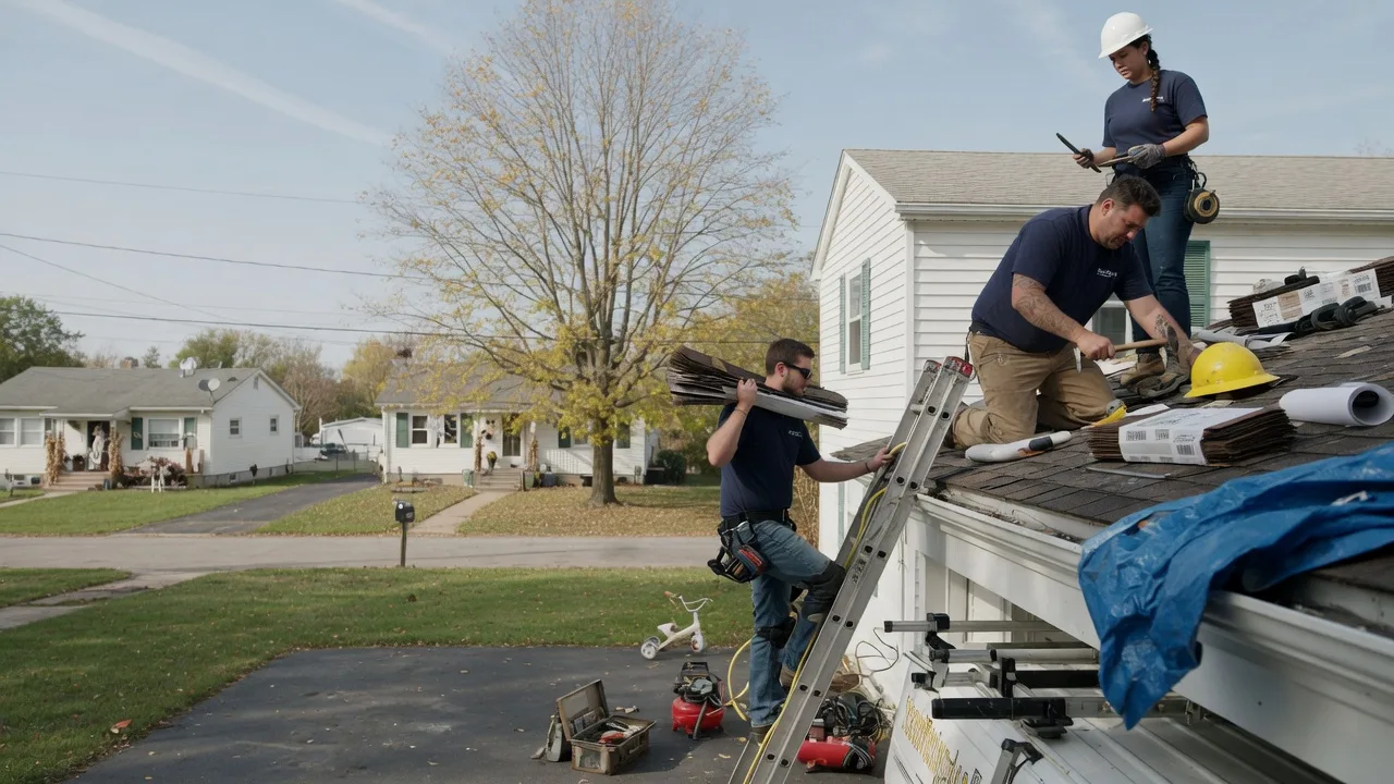 Local Roofing Contractors in Shirley, IL near me